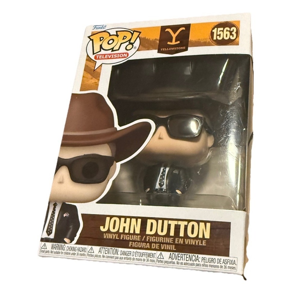Funko Pop Yellowstone - John Dutton (Suit) (Governor) Figure w/ Protector